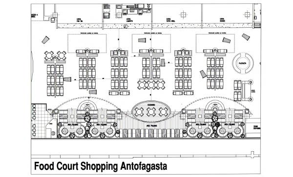 proyecto arquitectura Locales - Patio de Comidas Antofagasta 12